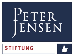 Logo der PETER JENSEN Stiftung – der Link führt zur Webseite der PETER JENSEN Stiftung.